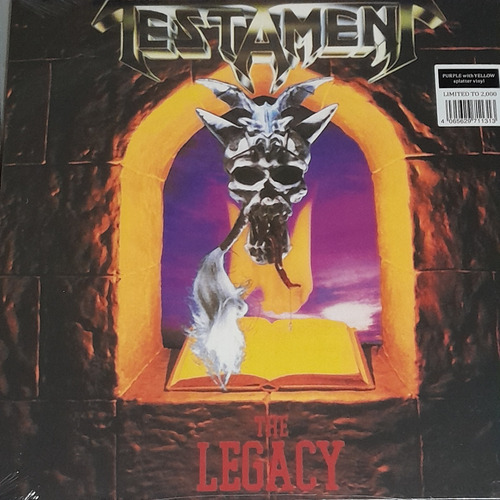 Testament The Legacy Lp Purple W Yellow Splatter