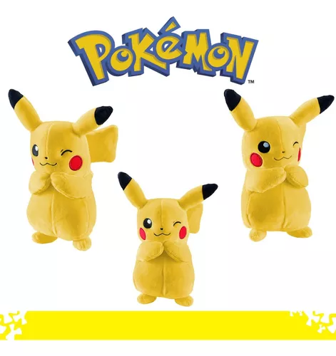 Compre Pokemon - Pelúcia de Luxo Pikachu de 35cm com Luz e Som aqui na  Sunny Brinquedos.