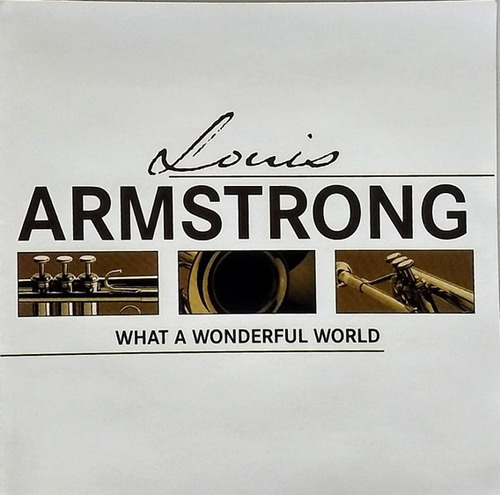 Louis Armstrong What A Wonderful World Cd Nuevo Original 