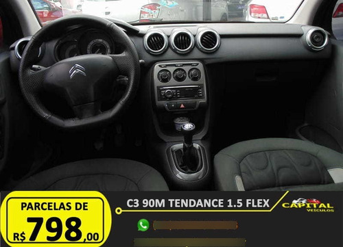Imagem 11 de 15 de Citroen C3 1.5 Tendance 8v Flex 4p Manual 2015