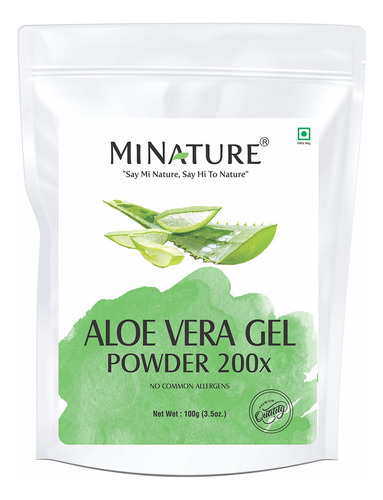 Gel De Aloe Vera En Polvo 200x De Mi Nature | Natural Y Puro