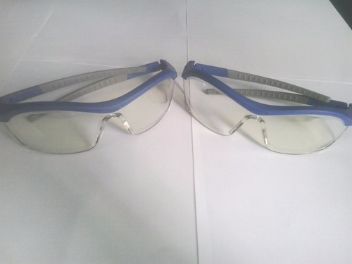 Lentes De Seguridad Azul/gris Claro North