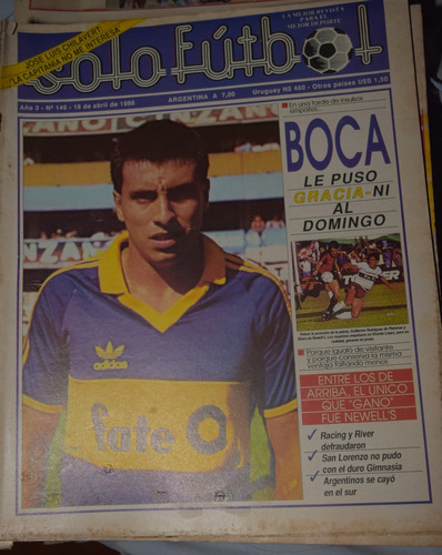 Revista Solo Futbol 18 De Abril De 1988