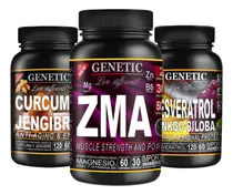 Comprar Zma Zinc Magnesio Vits Cúrcuma Jengibre Resveratrol Genetic