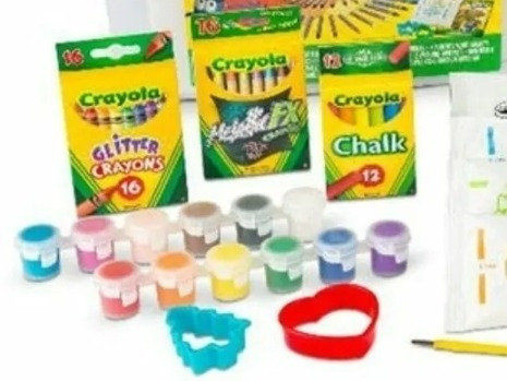 Crayola Super Art And Craft Kit De 75 Piezas. En 55 Vrds.