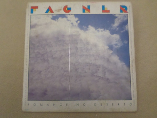 Lp Fagner - Romance No Deserto - Com Encarte (Usado)