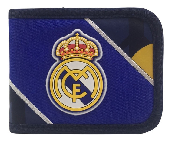 Real Madrid Corner Tarjetero Azul 0.07 litros 10 cm