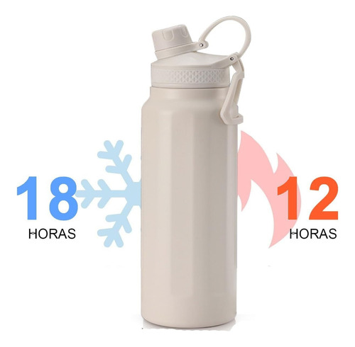 1 Botella Térmica De Acero Inoxidable De 950 Ml.