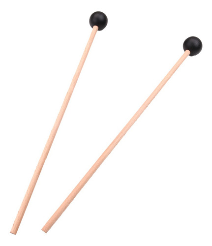 * 2 Piezas Glockenspiel Xilófono Marimba Mazo Baquetas Para