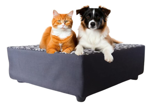 Cama Pet Com Lençol Impermeável Box Caminha Cachorro Gato