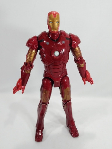 Boneco Homem De Ferro Hasbro Repulsor Power 30 Cm Luz E Som