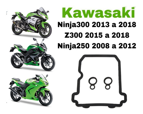 Junta De Tapa De Puntería Kawasaki Ninja300, Z300, Ninja250