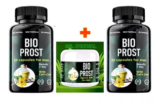 Bio Prost Importado Pack X 2 Frascos + Gel Bioprost