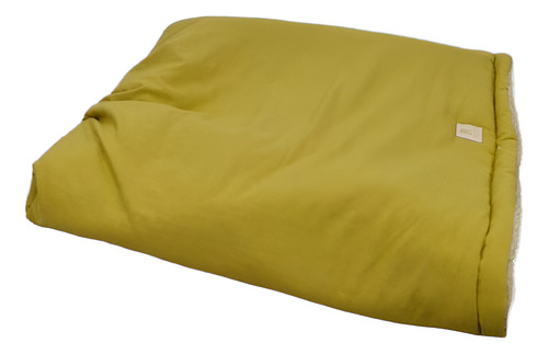 Bolsa Cama Cueva Dormir Reversible Para Perros Y Gatos Xxl Mostaza/beige Bolsa