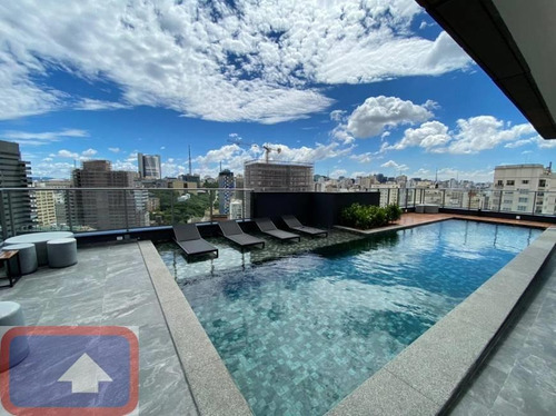 Imagem 7 de 30 de Cobertura Com 1 Suíte E 2 Banheiros A Venda - 62 M² - Jardins. - 17506
