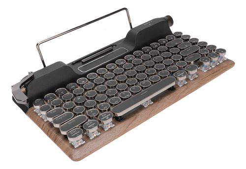 Teclado De Máquina De Escrever Retrô Mechanical 5.0 Teclados