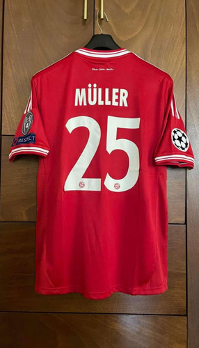 Jersey Bayern Munich Final Champions 2013 Muller Robben (Usado)
