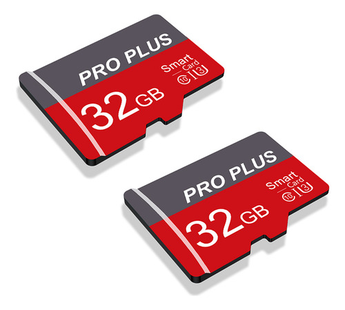 Memory Card 32gb Pro Plus Red Gray Video Surveillance U3 V10