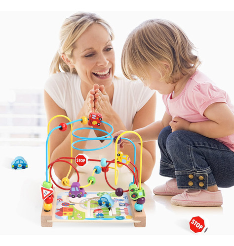 Bead Maze Toy Aishun Wooden Para Niños Pequeños Y Niñas