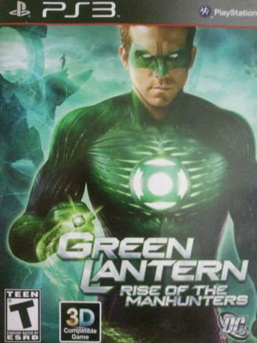 Green Lantern Rise Of Manhunters Ps3 Juego Fisico Original (Reacondicionado)