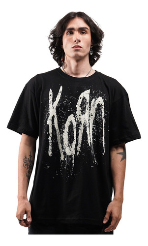Camiseta Korn Logo Rock Activity
