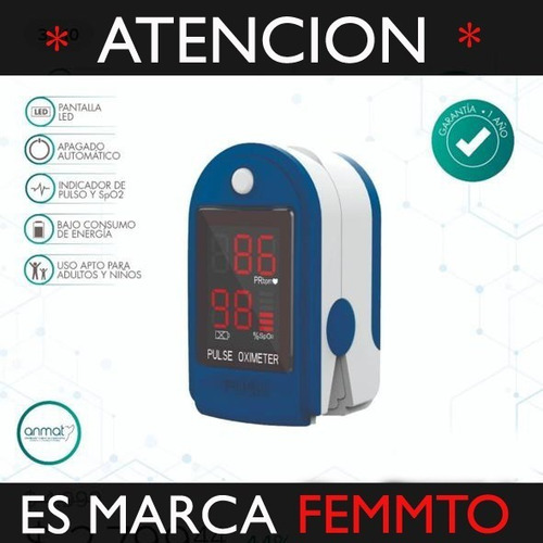Oximetro Full Profesional Saturometro Silfab P/ Adulto Niños