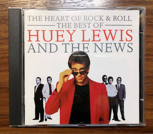 Huey Lewis And The News - The Best | 1ra. Ed. Cd Italia 1992