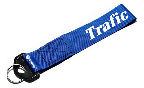 Llavero Cinta 20 X 4 Cm Renault Trafic Azul Francia