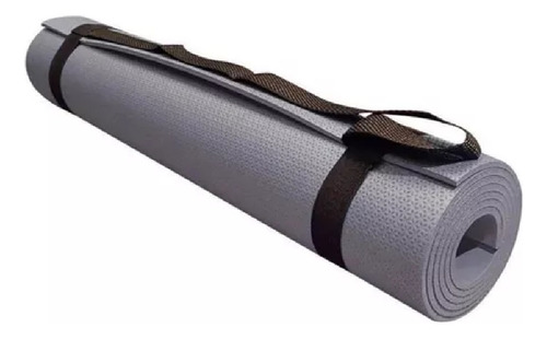 Tapete Para Yoga Em Eva Evamax Cinza 170x60cm X 5mm 1263