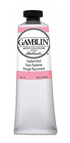 Óleo Artístico Gamblin 37ml Rojo Radiante