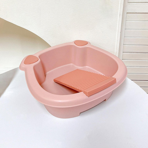 Tabla De Lavado A Mano Para Lavabo, Cubo De Ropa Para Lavar