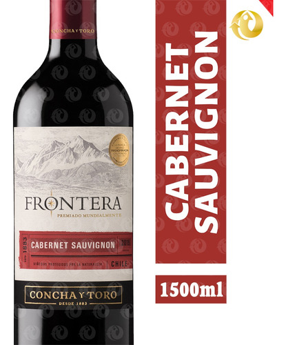 Vino Frontera 1.5 L Original - mL a $90000