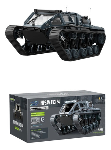 Tanque Oruga Rc Ripsaw-ev3-4 Todo Terreno Escala Luz Led