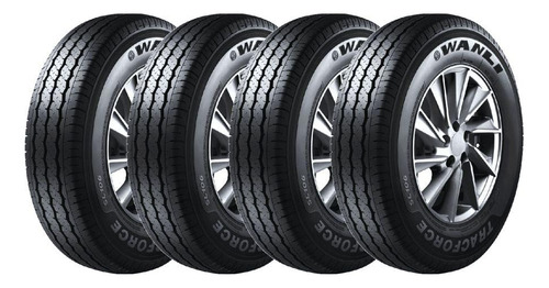 Kit 4 Pneus Wanli Aro 12c 155r12c Sl-106 88/86n