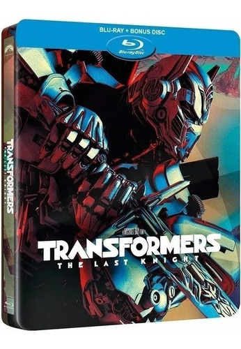 Transformers El Ultimo Caballero Steelbook Pelicula Blu-ray
