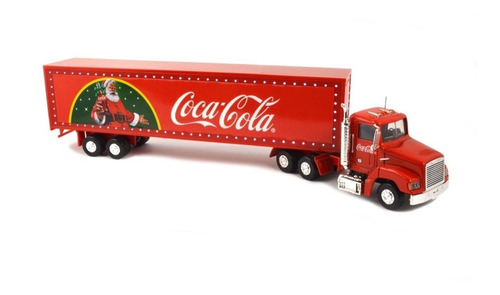 Camion Navidad Con Luces Led Escala 1/43 Ideal Para Adornar 