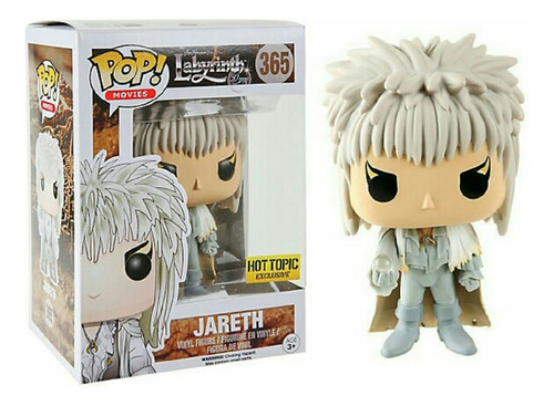 Pop! Funko Jareth Exclusivo Hot Topic 