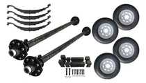 Comprar Kit Completo Para Remolque Dos Ejes 6500 Kg Tandem 14000 Lb