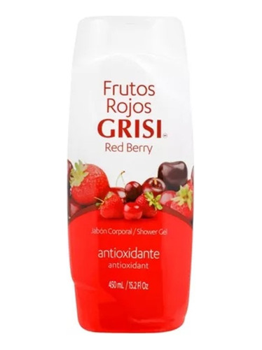 Jabón Liq. Frutos Rojo Grisi - mL a $56