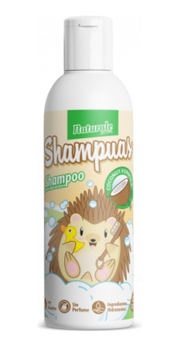 Shampoo Shampuas 125cc Naturale Fragancia Coco
