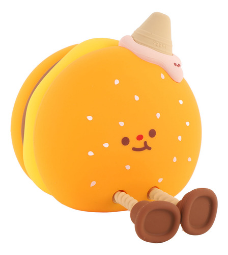 Silicone Nursery Nightlight Hamburger Night Cute Burger