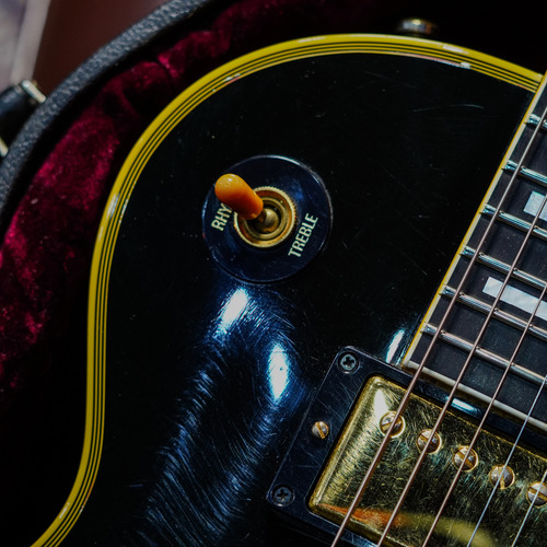 Guitarra Gibson Les Paul R7 Custom Shop Reissue Black Beauty Destro Preto Ébano (Usado)