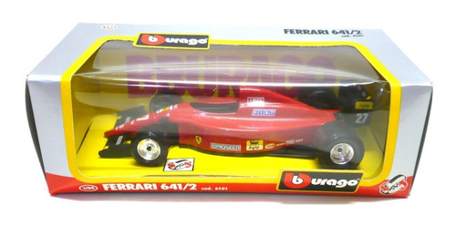 Miniatura Ferrari 641/2 Fórmula 1 Colecionável 1/24 Burago
