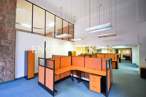Oficina Planta Libre, Con Mobiliario, En 313 M2