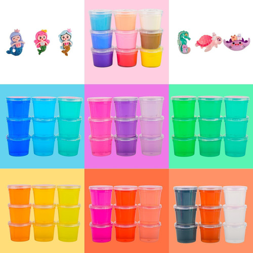 Regalos De Fiesta De Slime De Navidad, Kit De Fabricación .