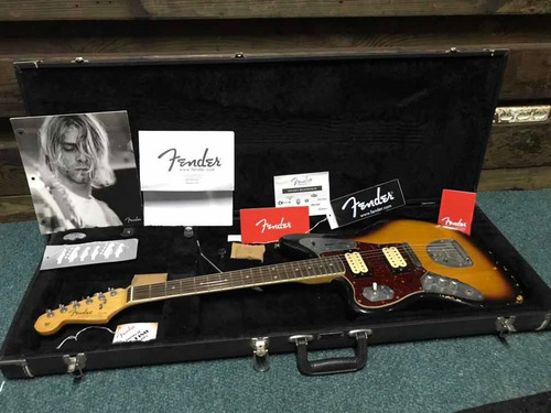 Imagem 1 de 9 de Jaguar Fender Sig Series Kurt Cobain Road Worn Left-handed 