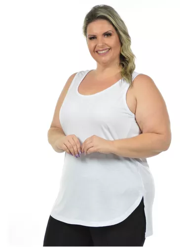 Regata Nova Plus Size Mullet Longa