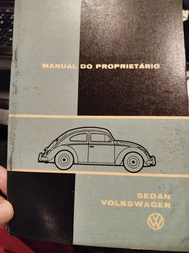Manual Propietario Vw Fusca 64 En Portuguès Original (Usado)