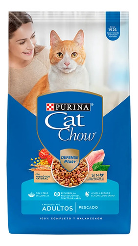 Purina Cat Chow alimento croquetas gatos pescado 1.5kg