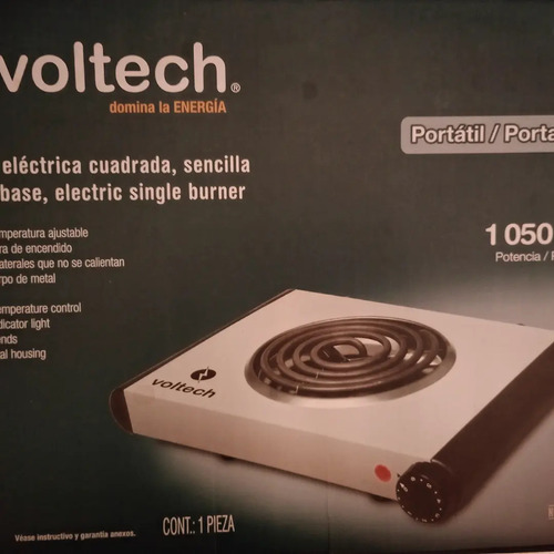 Cocina Eléctrica Voltech 1 Hornilla 